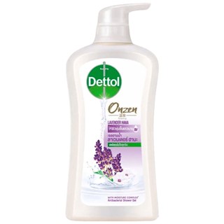 LeeMart เจลอาบน้ำ เดทตอล Dettol 450ML สบู่เหลว อาบเดทตอล Dettol Lavender กลิ่น ลาเวนเดอร์ ฮานา ขนาด 450 มล.