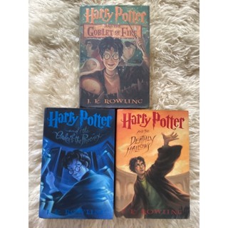 หนังสือHARRY  POTTER NO4,5,7(ภาษาอังกฤษ)/J.K.ROWLING