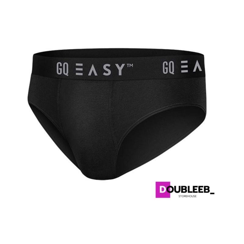 GQ Easy กางเกงในไม่อับชื้น สีดำ