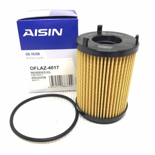 กรองเครื่อง / ไส้กรองน้ำมันเครื่อง ISUZU D-MAX 1.9 BLUE POWER พร้อมยางโอริง ยี่ห้อ AISIN / OFLAZ-4017 / OFLAZ4017