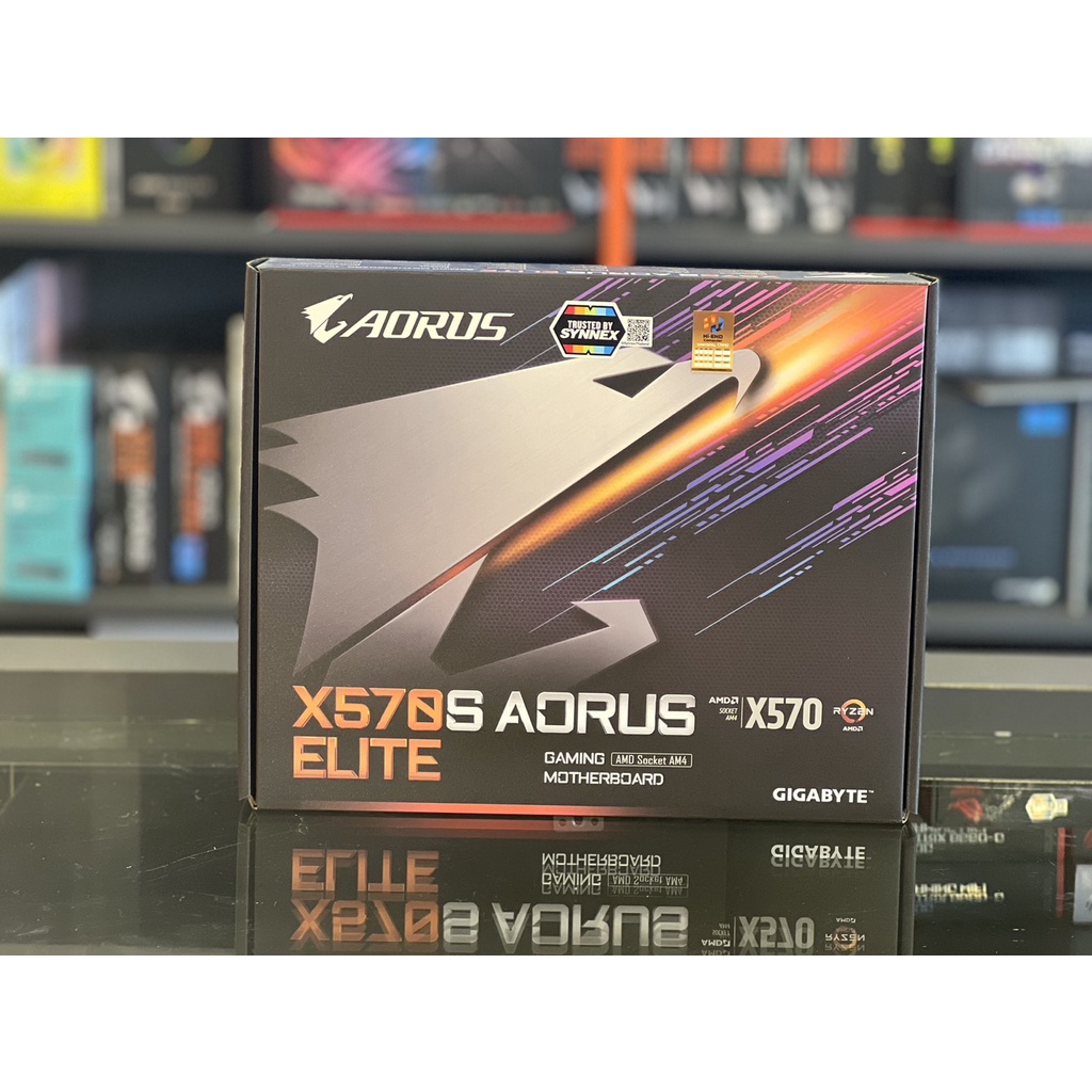 เมนบอร์ด MAINBOARD (AM4) GIGABYTE X570S AORUS ELITE
