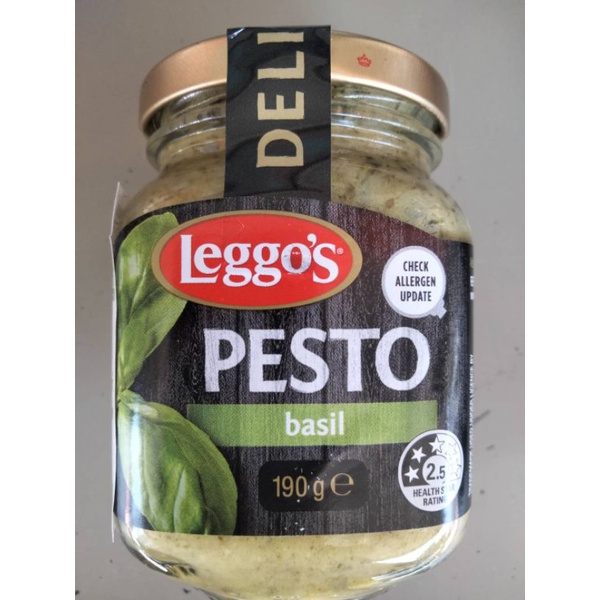 Leggo's  Pesto Basil ซอส พาสต้า รสโหระพา เลกโกส์ 190 กรัม  ราคาสุดฟิน