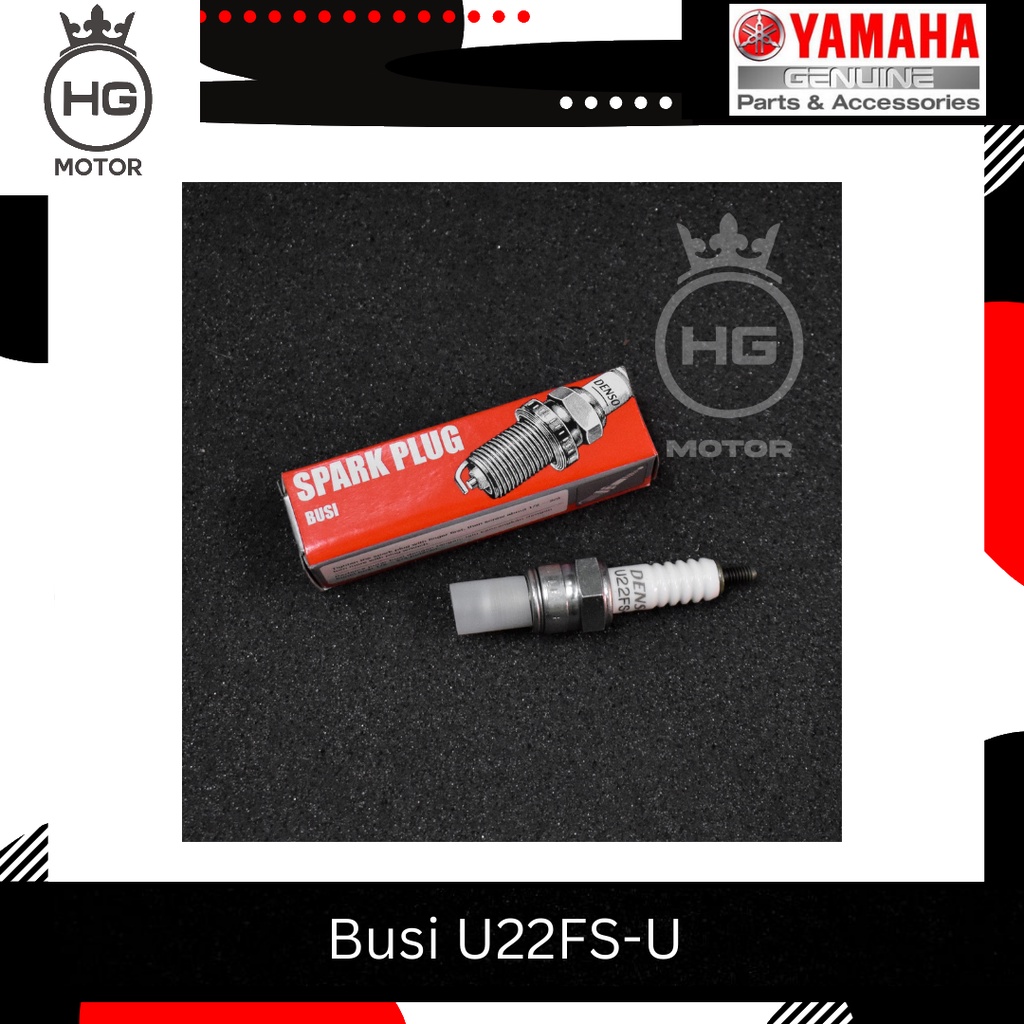 Denso U22FS-U U22FSU Vega Mio Fino Soul J GT M3 หัวเทียนเดิม Yamaha