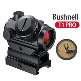 Bushnell กล้องติดปืน Red Dot T1PRO กล้องจุดแดงไฟ รางจับ 20มม. การปรับความสว่าง 11 ครั้ง Suitable for airsoft