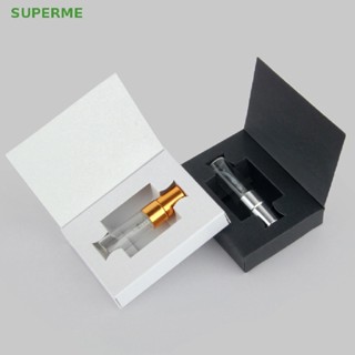 Superme ขวดแก้ว แบบพกพา 3 มล. พร้อมกล่องบรรจุ 1 ชิ้น