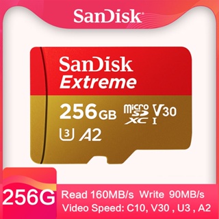 Sandisk การ์ดรีดเดอร์ SD หน่วยความจํา 32GB 128GB 256GB 400GB 512GB 1TB Extreme Pro Micro 64GB Class 10 U 3