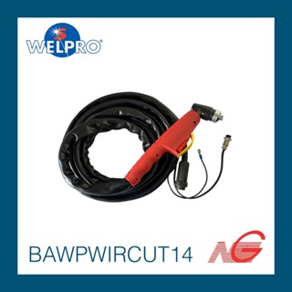 WELPRO อุปกรณ์ สายตัดพลาสม่า CUT1500P AG60C ยาว 4 m. รหัสสินค้า BAWPWIRCUT14