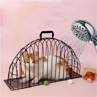 Deemar กรงอาบน้ําแมว อเนกประสงค์ ป้องกันรอยขีดข่วนและกัด สําหรับแมว ลูกแมว Catcage