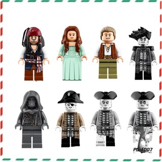 ของเล่นเพื่อการศึกษาสําหรับเด็ก Minecraft Nano Friends Technic Pirates Of The Caribbean Captain Jack Toys