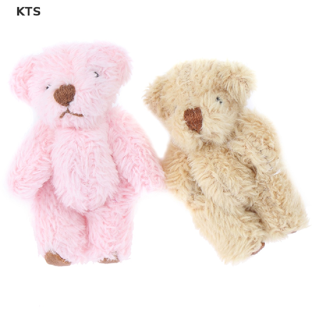 Kts ตุ๊กตาหมีขนยาวน่ารัก ขนาด 4.5 ซม.