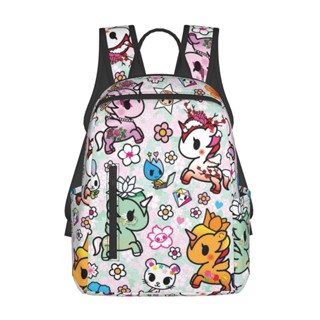 Tokidoki กระเป๋าเป้สะพายหลัง น้ําหนักเบา สําหรับเด็กอนุบาล