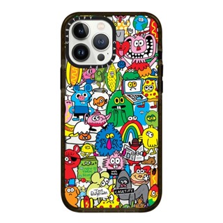 Casetify 13 Pro Max Fun Friends by Jon Burgerman