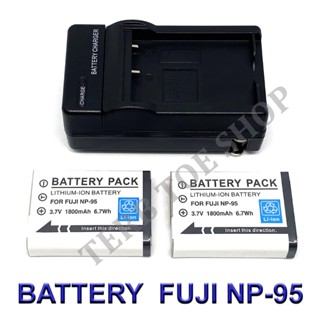 (Set 2+1)FNP95 / NP95 / FNP-95 / NP-95 Battery and Charger For Fujifilm X30,X70,X100,X100S,X100T,X-S1,FinePix F30,F31 fd