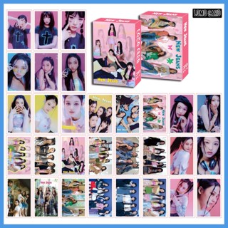 30 ชิ้น / เซต KPOP STAR NEWJEANS lomo CARD MINJI HANNI DANIELLE HAERIN HYEIN lomo CARDS