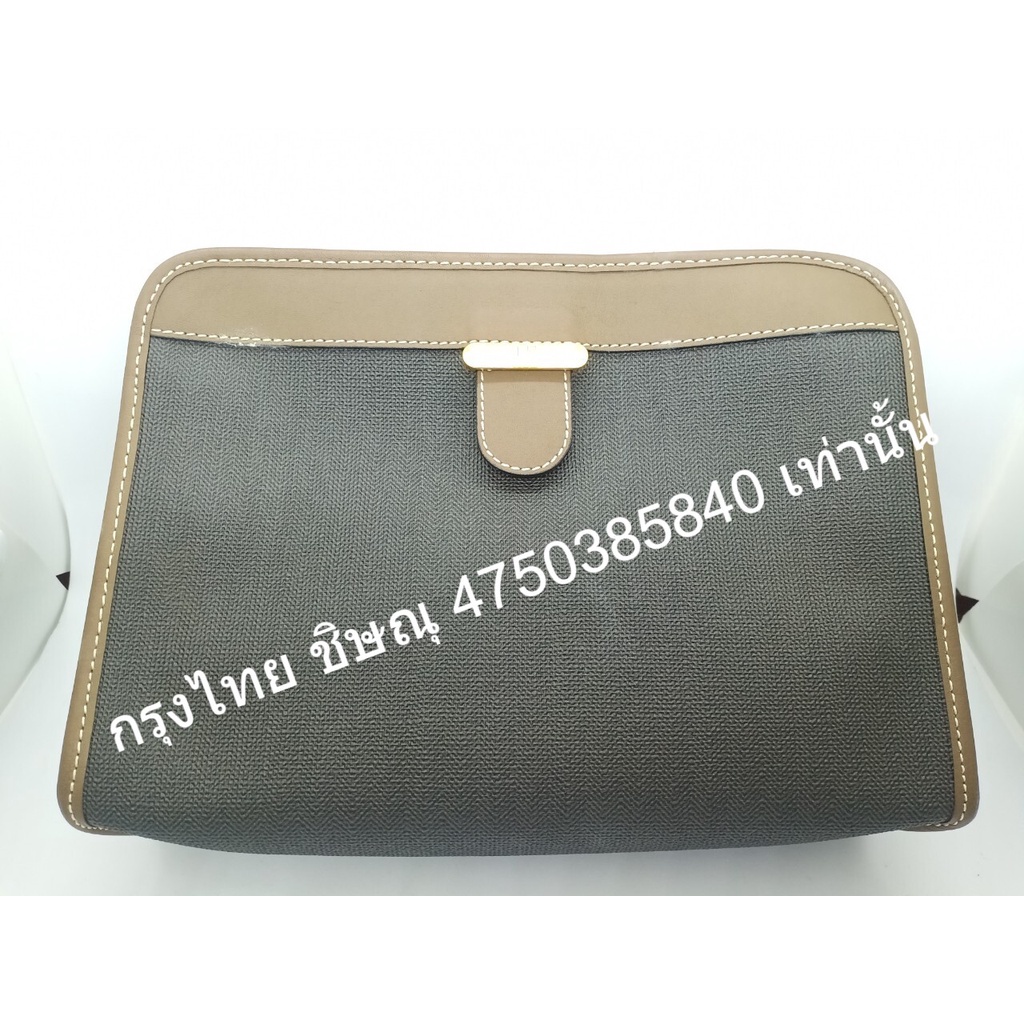 กระเป๋า dunhill Clutch bag ของใหม่ ส่งฟรี