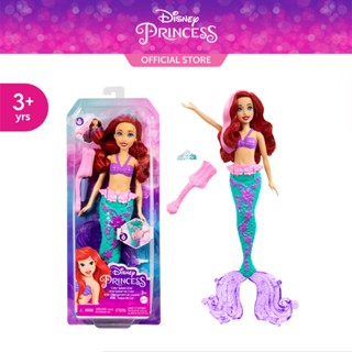 Disney Princess Color Splash Ariel ดิสนีย์ ปริ้นเซส ตุ๊กตาแอเรียลชุดเมอร์เมดเปลี่ยนสี HLW00