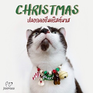 🎄Merry Christmas 🎅🏻 สร้อยคอปรับขนาดได้ ฟรีกระดิ่ง ป้ายชื่อ และ ชาร์ม