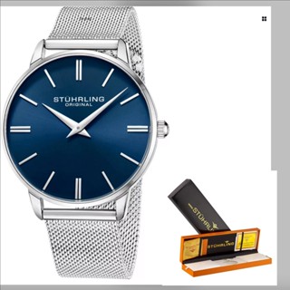 นาฬิกา STUHRLING MENS 3998.2 QUARTZ พร้อมกล่อง (ใหม่)