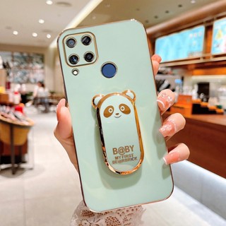 เคสโทรศัพท์ สําหรับ Samsung A12 M12 A22 A42 A71 A51 A31 4G 5G มือถือแบบนิ่ม กันกระแทก ลายแพนด้า