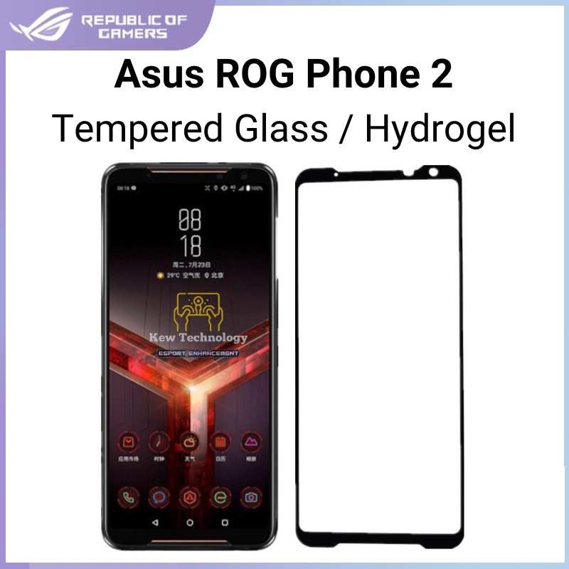กระจกนิรภัยกันรอยหน้าจอ อุปกรณ์เสริม สําหรับ Asus ROG Phone 2 ROG 2