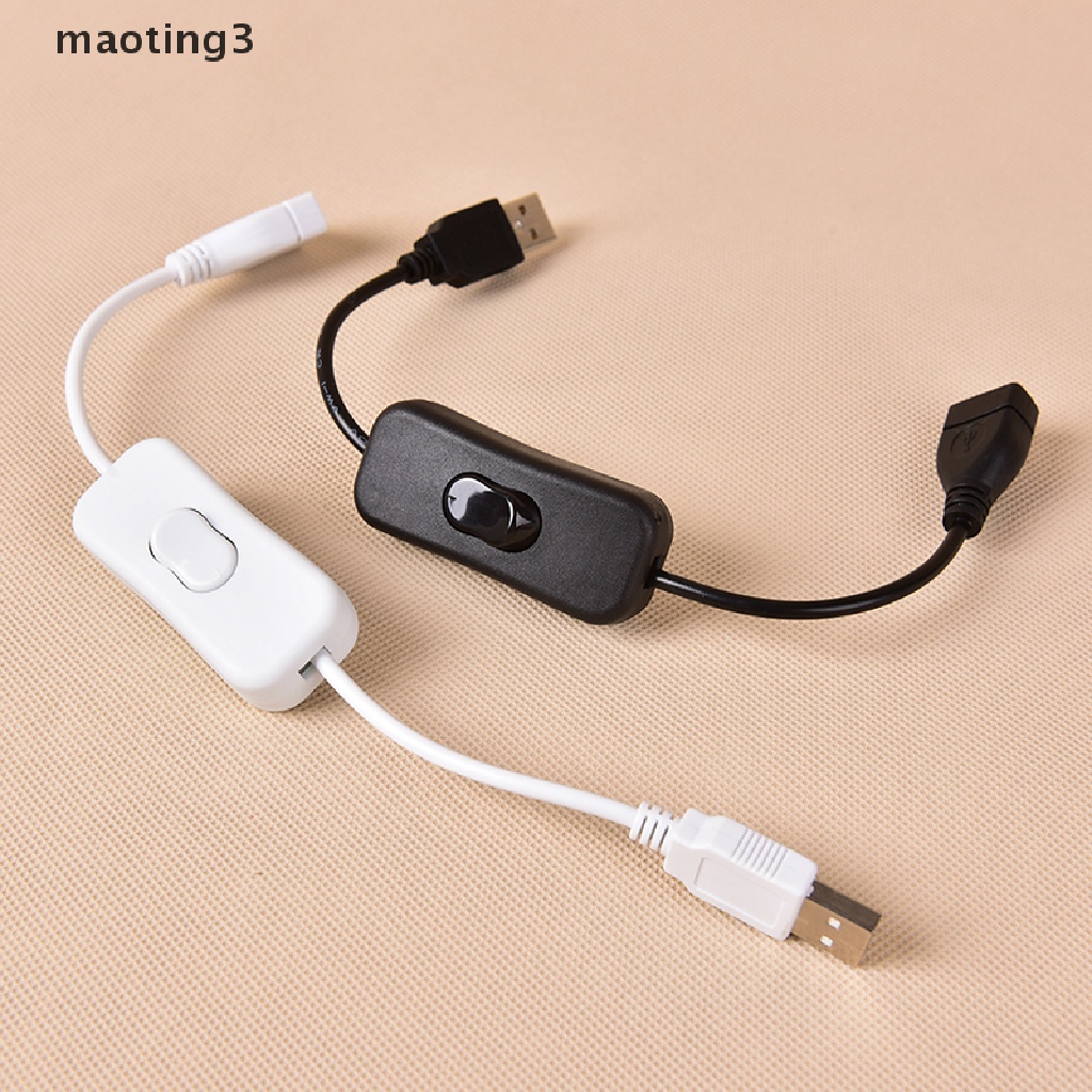 [เหมา] สาย USB ชายกับหญิงเปิด/ปิดสาย LED 2 สี []