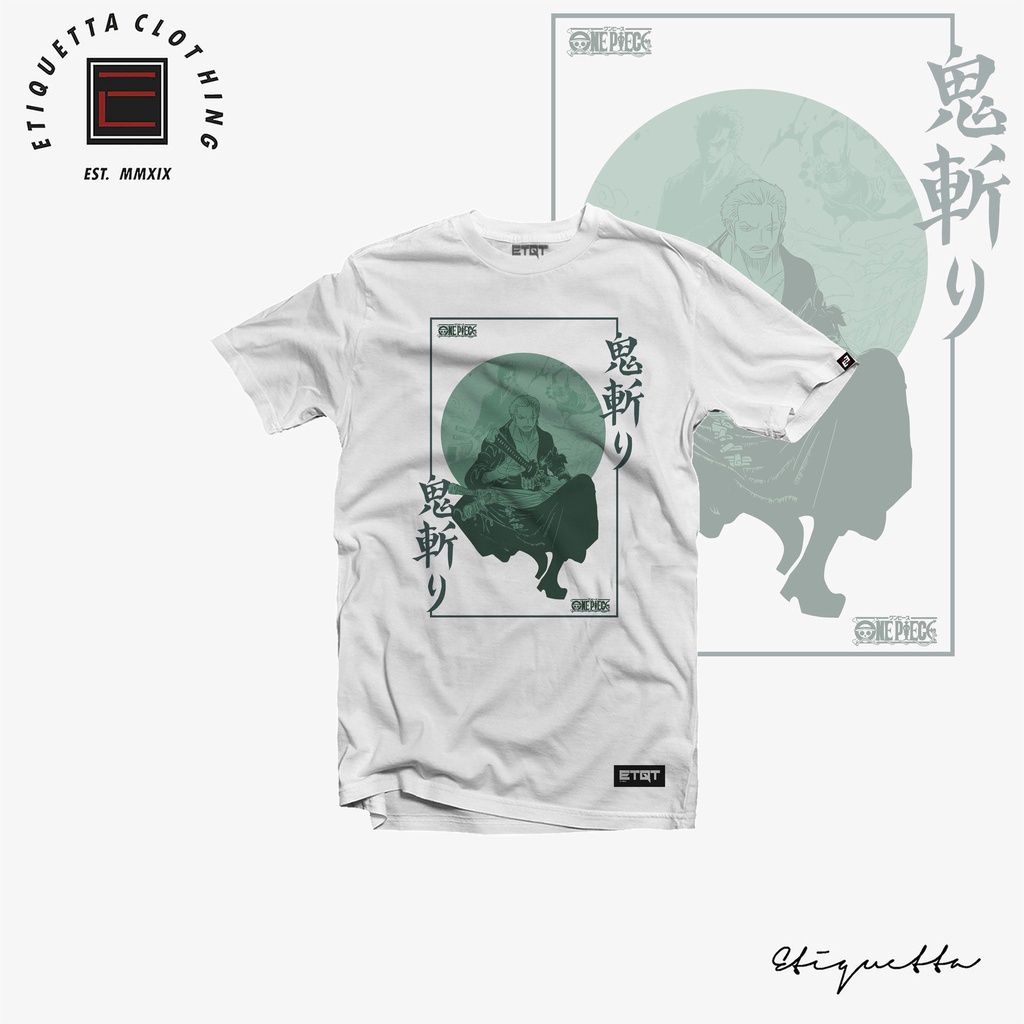 อนิเมะAnime Shirt - ETQT - One Piece - Zoro v4_04