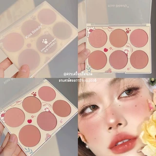 พาเลท​อายแชโดว์​ &​ บลัชออน 8 สี Hasaya​ Girl​ Blush โทนส้มส้มน้ำตาล โทนอิฐ โทนชมพูตุ่น เนื้อแมตต์ สีสวย ติดทน 4u2