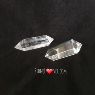 #Double Terminated Clear Quartz #Clearquartz #เคลียร์ควอตซ์ 
#ควอตซ์ใส #เขี้ยวหนุมาน