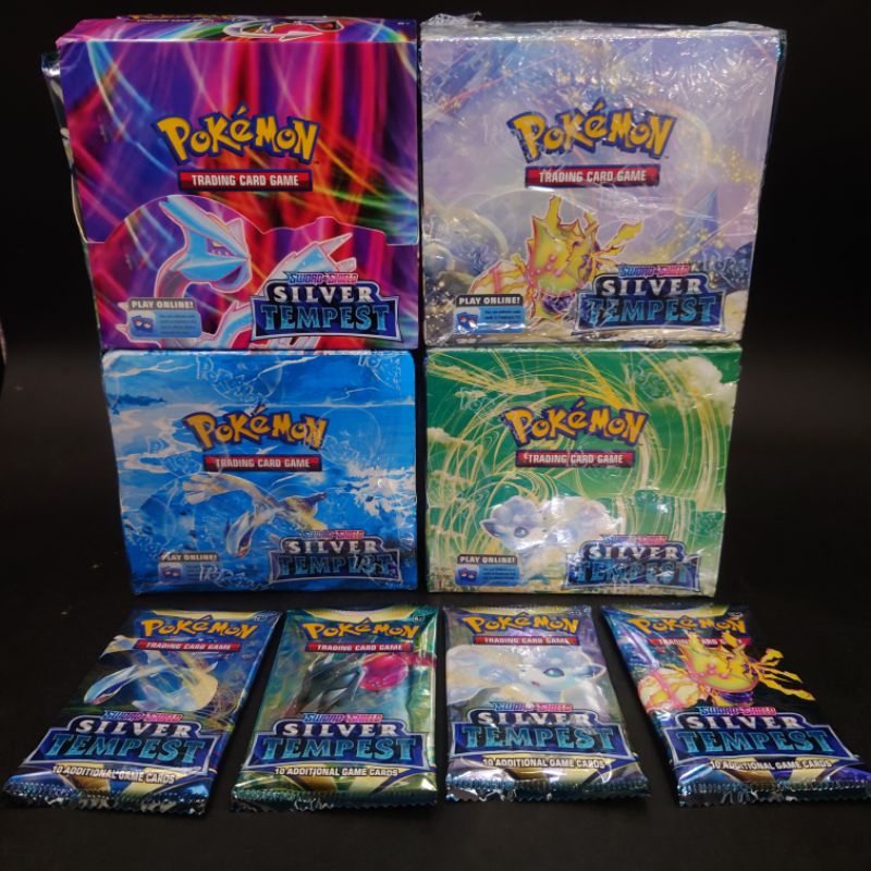 การ์ดโปเกมอน​ Sword ⚔️ & Shield 🛡️ Silver Tempest แบบซองสุ่ม​ ซองละ​ 10  บาท!! มีรีวิว!! ราคาถูก พร้อมส่งทันที
