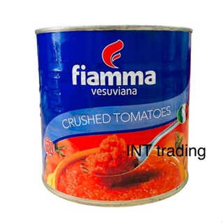 มะเขือเทศบดหยาบ Fiamma Crushed Tomatoes 2.5 kg.