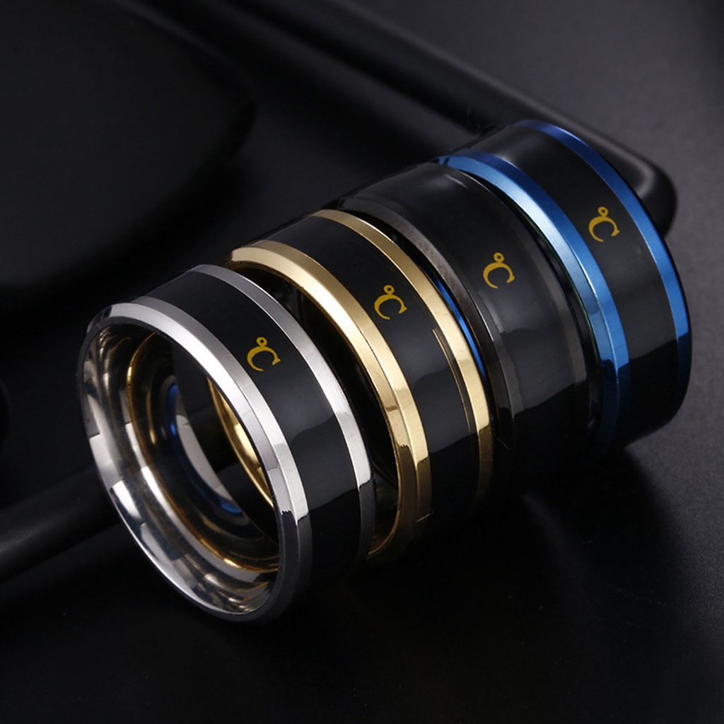 [B_398] Fashion Unisex Ring Real Display Stainless Steel Test Ring for ...