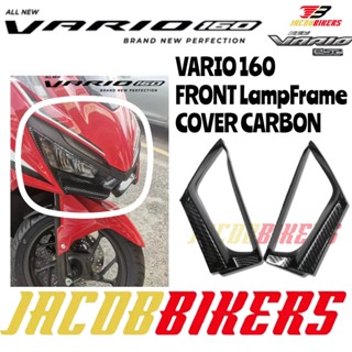 ใหม่ หลอดไฟหน้า คาร์บอน CV สําหรับ HONDA VARIO160 CLICK 160CC