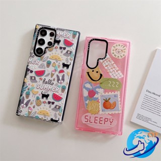 เคสโทรศัพท์มือถือแบบนิ่ม TPU กันกระแทก ลายฤดูร้อน สําหรับ Samsung Galaxy S22 Plus S22 Ultra S21 Plus S21 Ultra S20 Plus S20 Ultra Case S22+ S21+ S20+