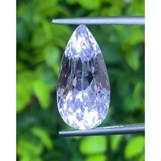 พลอย คุนไซท์ Kunzite 13.18 กะรัต (Cts.) พลอยแท้อัญมณีมงคล ประจําวันเกิด เครื่องประดับพลอย