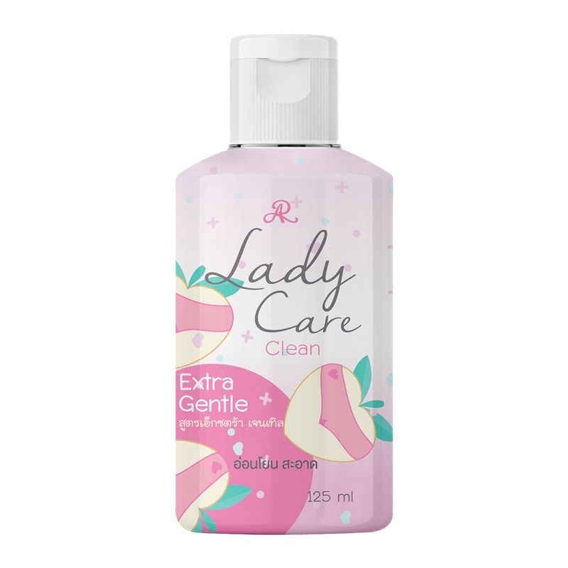 AR LADY CARE CLEANสีชมพู สูตร EXTRA GENTLE อ่อนโยน สะอาด ขนาด 125 ml