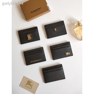 ✼[Ready Stocks  ] Bury TB card holder leather wallet Unisex