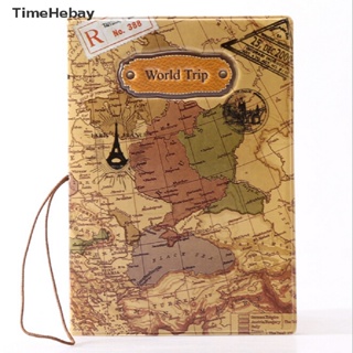 Timehebay กระเป๋าเคส สําหรับใส่หนังสือเดินทาง เอกสาร EN