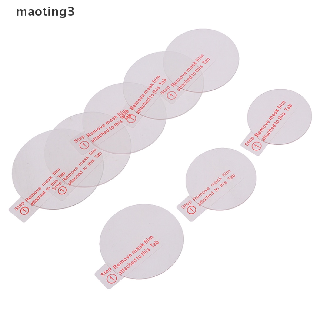 [เหมา] ตัวป้องกันหน้าจอกระจกนิรภัยทรงกลมสําหรับนาฬิกา 28 30 34 35 36 37 38 40 มม. 1 ชิ้น [] - รูปที่ 2