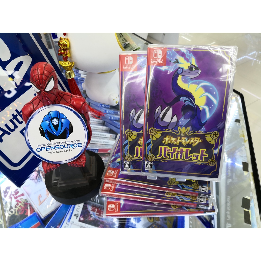 [พร้อมส่ง]Nintendo: Pokemon Scarlet & Violet (US ASIA) สำหรับ Nintendo Switch