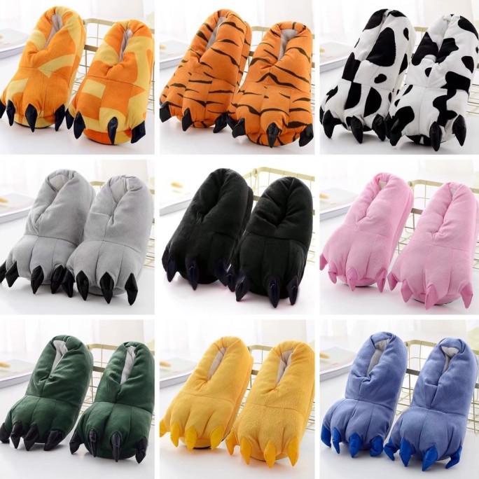 รองเท้าแตะรองเท้า COSTUME ONESIE คอสเพลย์ PAJAMA DINO UNICORN STITCH TOTORO