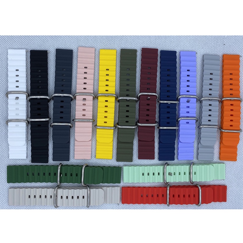 สายนาฬิกาข้อมือซิลิโคน 20 มม. สําหรับ Huami Amazfit GTS 4 mini GTS2 2e GTS3 Bip Lite S U Bip 3 pro Neo - รูปที่ 2