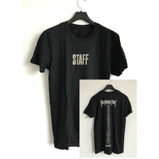 [COD] {พร้อมส่ง เสื้อยืดผ้าฝ้าย 100% พิมพ์ลาย Justin Bieber Purpose Tour By Jerry Lorenzo พลัสไซซ์ พลัสไซซ์ สําหรับ