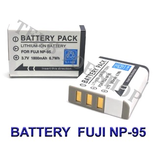 (PACK2)FNP95 / NP95 / FNP-95 / NP-95 Camera Battery For Fujifilm X30,X70,X100,X100S,X100T,X-S1,FinePix F30,F31 fd,Real 3