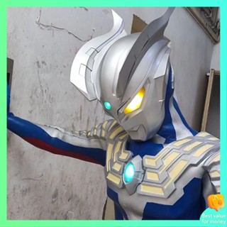 ชุดแฟนซีผู้ใหญ่ ชุดปาร์ตี้ บทบาทเทศกาล Celo Ultraman Helmet 10D เด็กผู้ใหญ่เล่นสวมหมวก COS เรืองแสง Siro