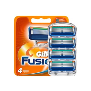 4 ชิ้น/ล็อตใบมีดโกน 5 ชั้นสำหรับ Gillettee Fusion Power Shaver สำหรับ Gillette Proglide เครื่อง