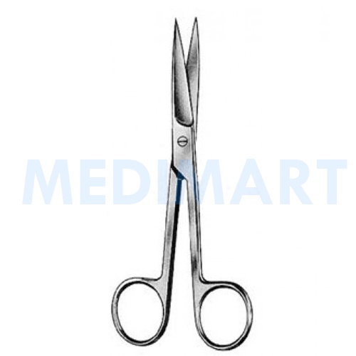 EM-E10-0032,34,36 กรรไกร Operating Scissor SH/SH แหลม/แหลม ตรง 13cm. , 14.5cm. , 16cm.