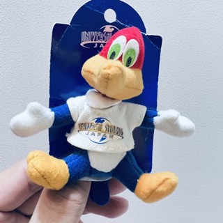 #ตุ๊กตา เข็มกลัด #วู้ดดี้ #เจ้านกหัวขวาน #Woody #Woodpecker #ลิขสิทธิ์แท้ #ขนาดเล็ก #ใหม่สวย #Universal #studios #Japan