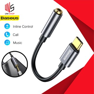 🔥ส่งเร็ว/แท้🔥Baseus Type C to 3.5mm AUX Adapter USB-C Type-C to 3.5 mm Headphone Audio