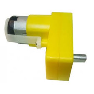 มอเตอร์เฟืองเหล็ก 1:48 3V-6V แบบ L TT motor metal shaft metal gear reducer motor intelligent car robot accessories L-...