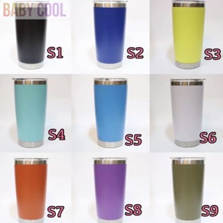 COD  พร้อมส่ง .. แก้วสแตนเลส แท้ Qcool !! สีพื้น 18 สี แก้วเก็บความเย็น - ร้อน พัสดุเกรดคุณภาพ **ถ่ายจากสินค้าจริง